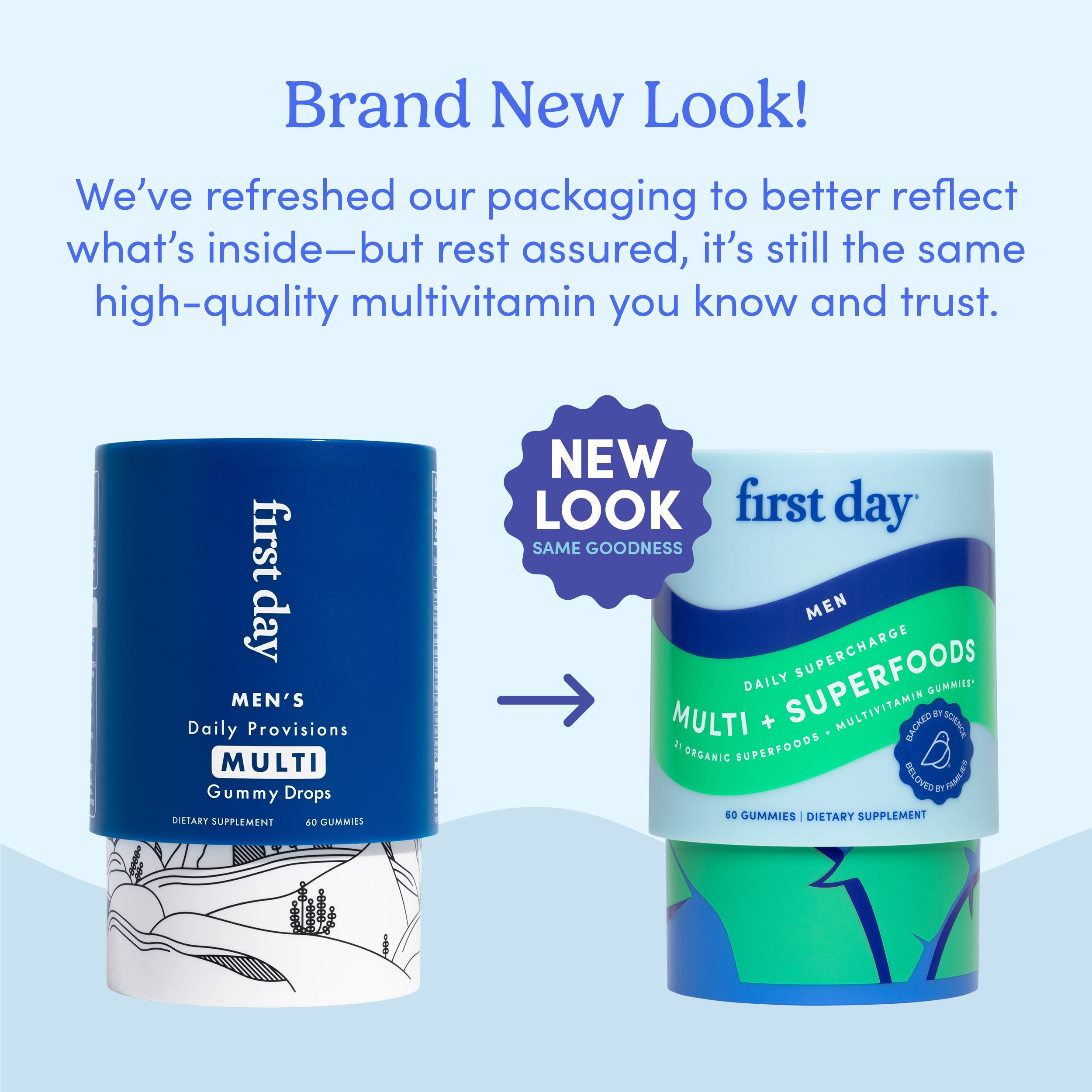 image showing new product packaging