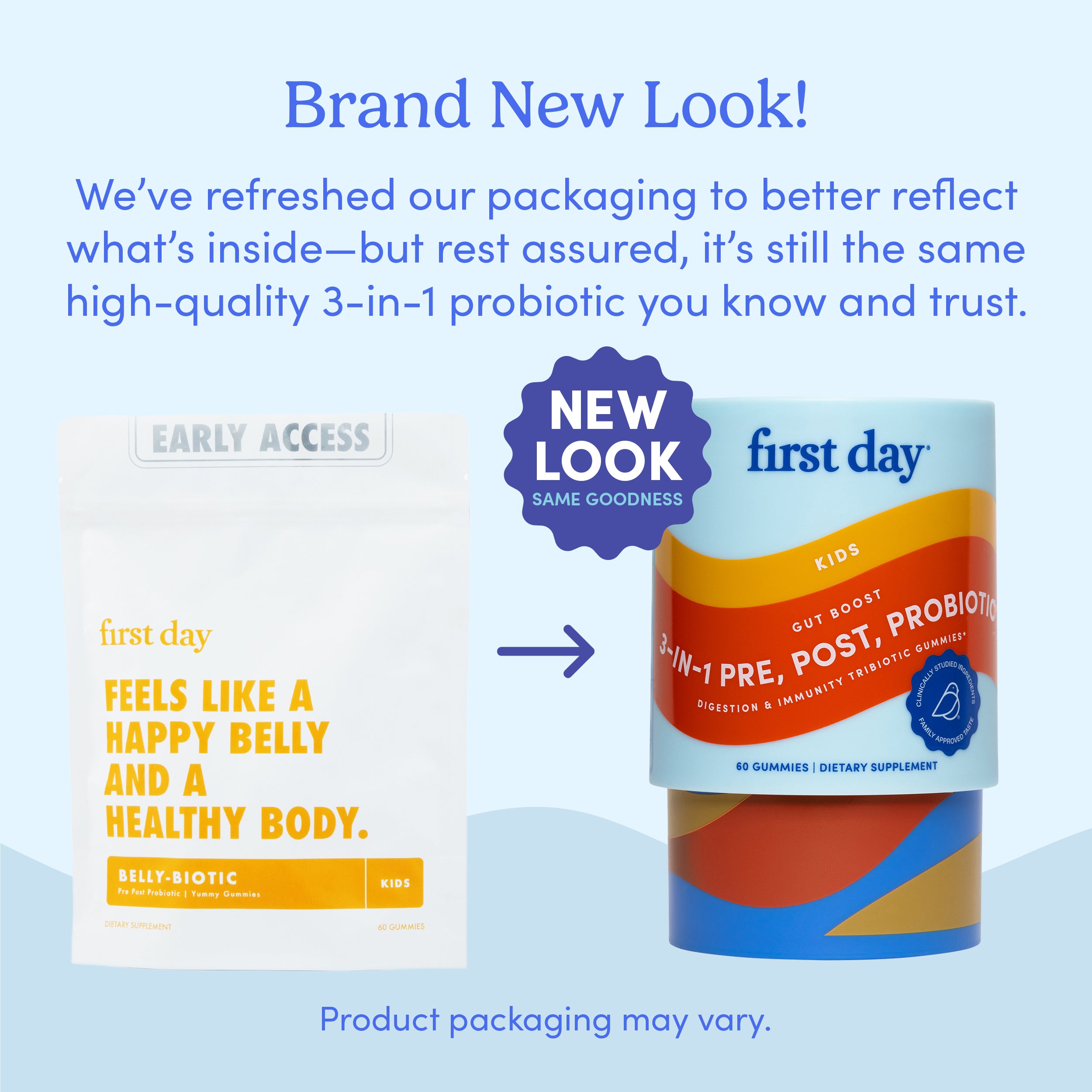 image showing new product packaging