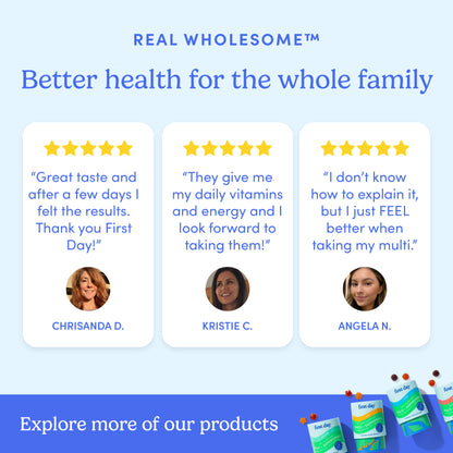 image showing happy customers. better health for the whole family